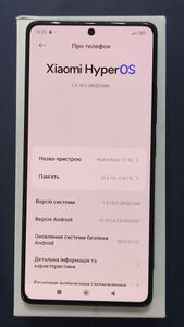 Б/у Мобільний телефон Xiaomi redmi note 13 5g 8/256gb 01-200905698