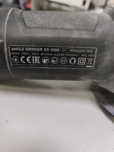 Б/в Кутова шліфмашина Dnipro-M gs-100s 01-200911893