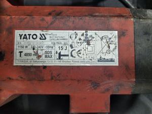 Б/у Отбойный молоток Yato yt-82133 01-200914783