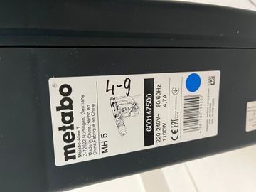 Б/у Отбойный молоток Metabo mh 5 01-200919347