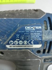 Б/в Дриль ударний Dexter 300sd2-ea2 01-200922543