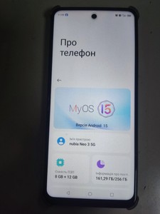 Б/в Мобільний телефон Zte nubia neo 3 5g 8/256gb 01-200940524