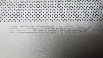 Б/в Ноутбук Hp 15/ryzen 3 5300u ddr4/8gb ddr4/ssd 256 gb/*інтегрована 01-200962156