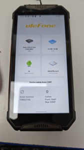 Б/в Мобільний телефон Ulefone armor 20wt 12/256gb 01-200962886