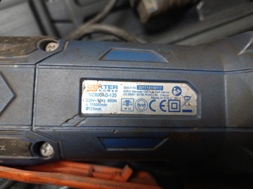 Б/в Кутова шліфмашина 800ВТ Dexter nc800ag-125 01-200996374