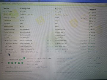 Б/в Мобільний телефон Apple iphone 13 256gb 01-200997204