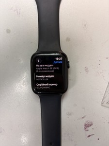 Б/в Смарт-годинник Apple watch se 2 gps 44mm aluminium case 01-200999050