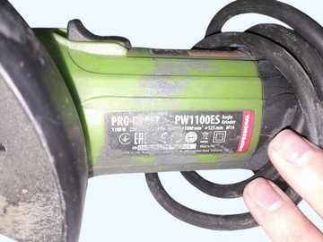 Б/в Кутова шліфмашина Procraft pw-1100 еs 01-201007241