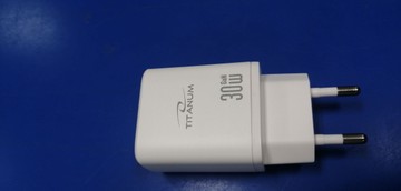 Б/у Зарядный блок Titanum ch30ac gan usb-a+usb-c 01-201045413