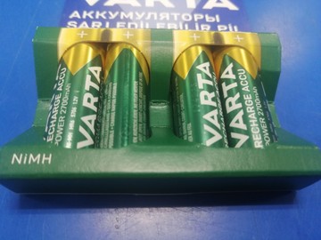 Б/в Батарейки Varta aa 2700 mah упак із 4шт 01-201074723