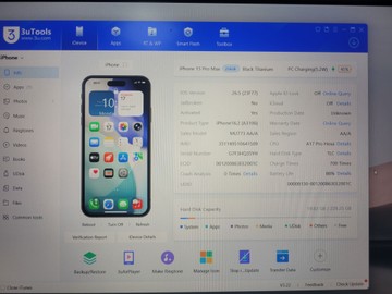 Б/в Мобільний телефон Apple iphone 15 pro max 256gb 01-201052236