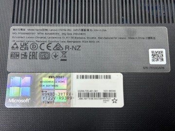 Б/в Ноутбук Lenovo core i3-1315u ddr5/8gb ddr5/ssd 480 gb/*інтегрована 01-201076117
