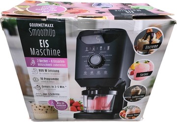 Б/в Морозивниця Gourmetmaxx smoothup eismaschine 01-201023990
