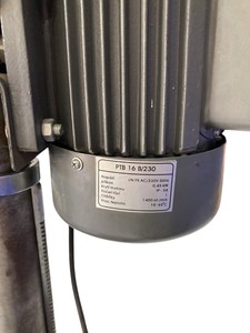 Б/у Сверлильный станок Proma ptb-16b/230 01-201086550
