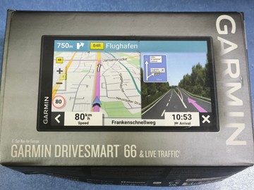 Б/в Gps-навігатор Garmin drivesmart 66 mt-s eu 01-201126141