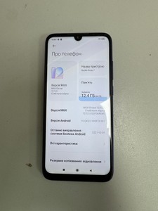 Б/в Мобільний телефон Xiaomi redmi note 7 4/64gb 01-201126437