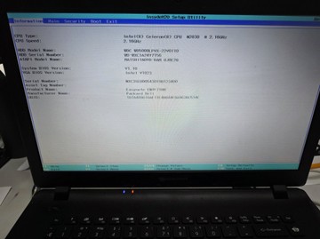 Б/в Ноутбук Packard Bell 15/celeron n2830 ddr3/2gb ddr3/hdd 500 gb/ssd *відсутній/*інтегрована 01-201131454