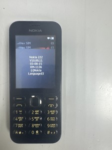 Б/в Мобільний телефон Nokia 222 rm-1136 01-201147744