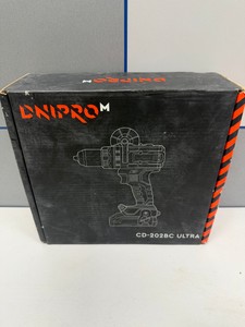 Б/в Шурупокрут Dnipro-M cd-202bc ultra 1 акб 4ah + зп 01-201152791