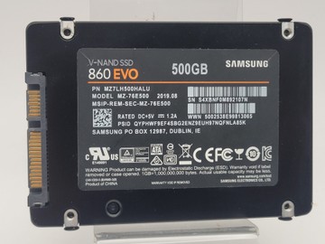 Б/в Ssd диск Samsung 860 evo 500gb 01-201166719