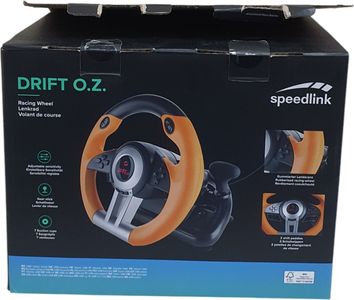 01-200609540: Speed-Link drift o.z. racing wheel pc,-orange
