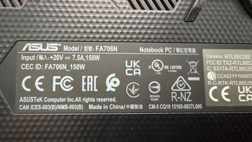 01-200778300: Asus 17/ryzen 5 7535hs ddr5/16gb ddr5/hdd *відсутній/ssd 512 gb/geforce rtx2050 4gb