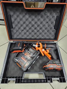 Б/в Набір інструментів Dnipro-M cd-201hbc compact/ dga-201bc ultra 1акб 4ah зп 01-200802409