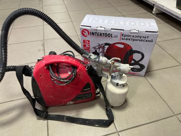 Б/в Фарбопульт з компресором Intertool dt-5060 01-200815451