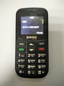 Б/в Мобільний телефон Sigma comfort 50 cf115 easy 01-200836263