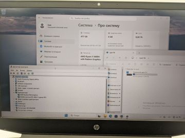 Б/у Ноутбук экран 15,6" Lenovo amd ryzen 5 5600h 3,3ghz/ ram8gb/ ssd512gb/ gf rtx3050ti 4gb/1920x1080/ 165hz 01-200764098
