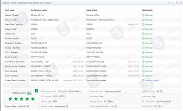 Б/в Мобільний телефон Apple iphone 14 pro 256gb esim 01-200855897
