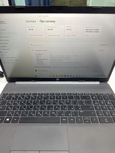 Б/в Ноутбук Hp 15/ryzen 5 5500u ddr4/16gb ddr4/ssd 256 gb/*інтегрована 01-200864952