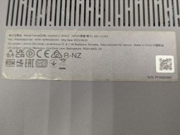 Б/в Ноутбук Lenovo 15/core i3-1215u ddr5/16gb ddr4/hdd *відсутній/ssd 1000 gb/*інтегрована 01-200864413