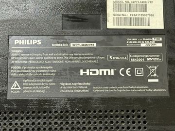 Б/у Телевизор Philips 32pfl3406h 01-200881885