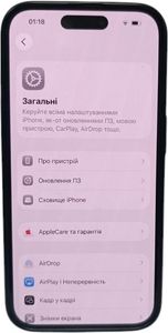 Б/в Мобільний телефон Apple iphone 15 pro 128gb 01-200835047