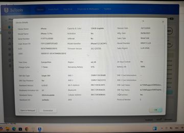 Б/в Мобільний телефон Apple iphone 12 pro 128gb 01-200900140