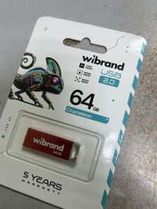 Б/у Usb флеш накопичувач Wibrand 64gb 01-200918219