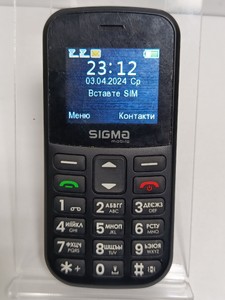 Б/в Мобільний телефон Sigma comfort 50 cf115 easy 01-200932156