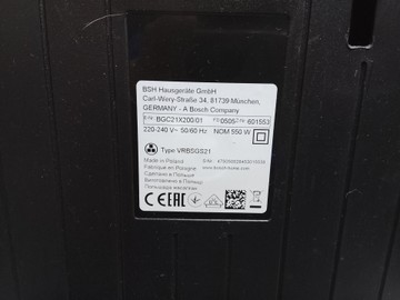 Б/в Пилосос Bosch serie 4 bgc21x200 01-200964351