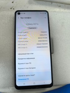 Б/в Мобільний телефон Samsung galaxy a21s a217f 3/32gb 01-200974826