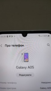 Б/у Мобільний телефон Samsung galaxy a05 4/64gb 01-200978894