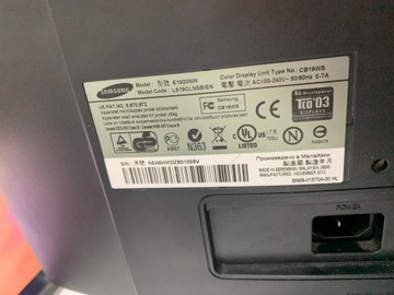 Б/в Монітор Samsung e1920 01-200986513