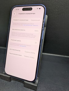 Б/у Мобільний телефон Apple iphone 16 128gb 01-201012383