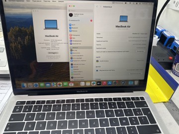 Б/в Ноутбук Apple macbook air a1932/13.3"/ core i5 1.6ghz/ram 8gb/ssd 128b/intel uhd grafics 617 01-201019556