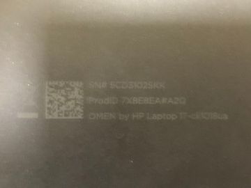 Б/в Ноутбук Hp 17/core i7-12700h ddr5/16gb ddr5/ssd 512 gb/geforce rtx3060 6gb 01-201024212