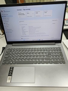 Б/в Ноутбук Lenovo 15/pentium 7505 ddr4/4gb ddr4/hdd *відсутній/ssd 128 gb/*інтегрована 01-201044188