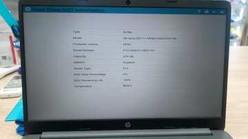 Б/в Ноутбук Hp 15/ryzen 5 5500u ddr4/12gb ddr4/hdd *відсутній/ssd 512 gb/*інтегрована 01-201096287