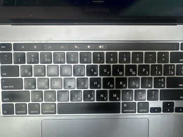 Б/в Ноутбук Apple macbook pro 16" 2019 a2141 core i7 2,6ghz/ram16gb/ssd320gb/graphics 630 01-201171663