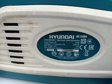 Б/в Пила ланцюгова Hyundai xe 2400 01-201178487