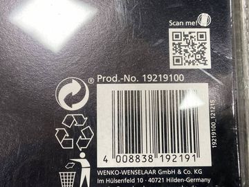 16-000247929: Wenko 19219100